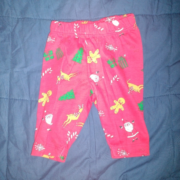 Bundles Girl's Christmas Pants Size Newborn - Picture 1 of 4